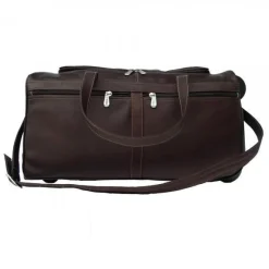 Piel Leather Duffel On Wheels