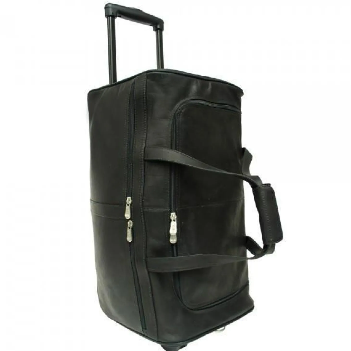 Piel Leather Duffel On Wheels