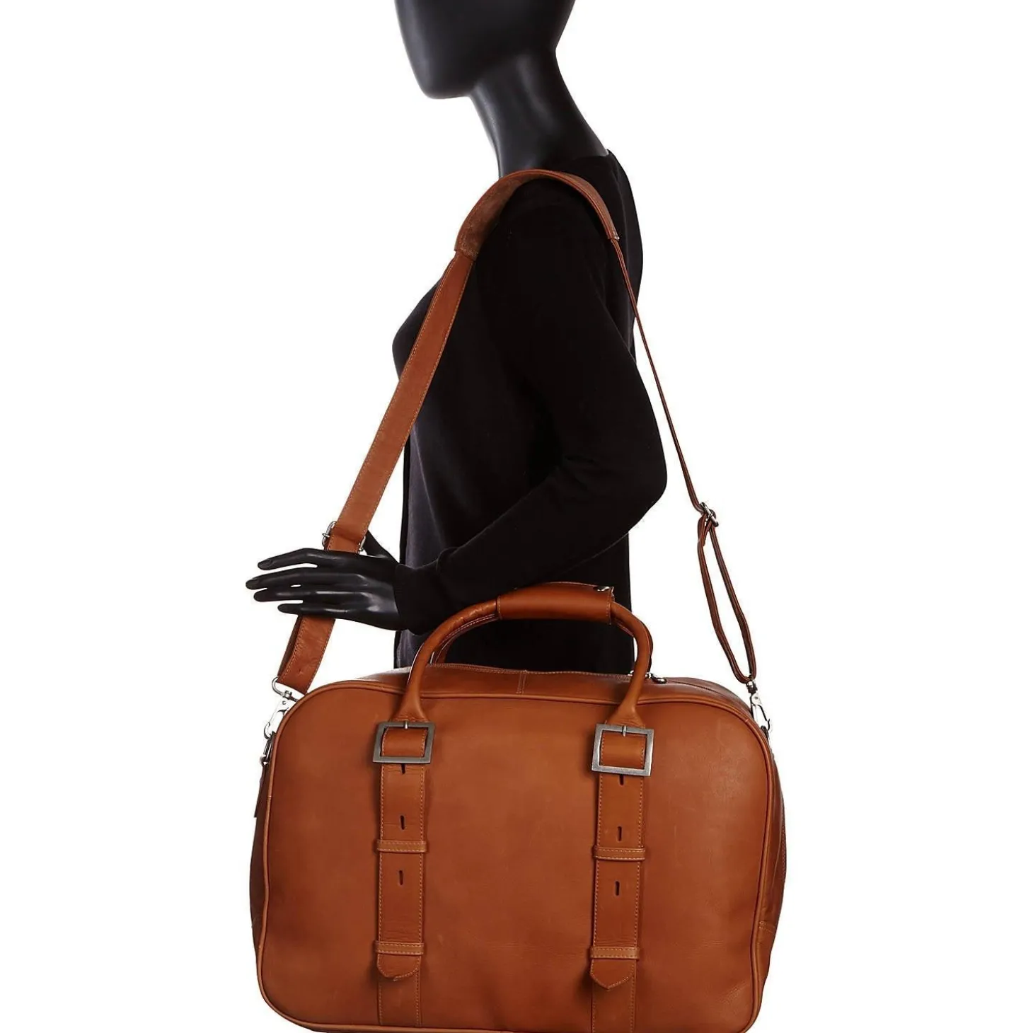 Piel Leather Elite Carry-On Duffel