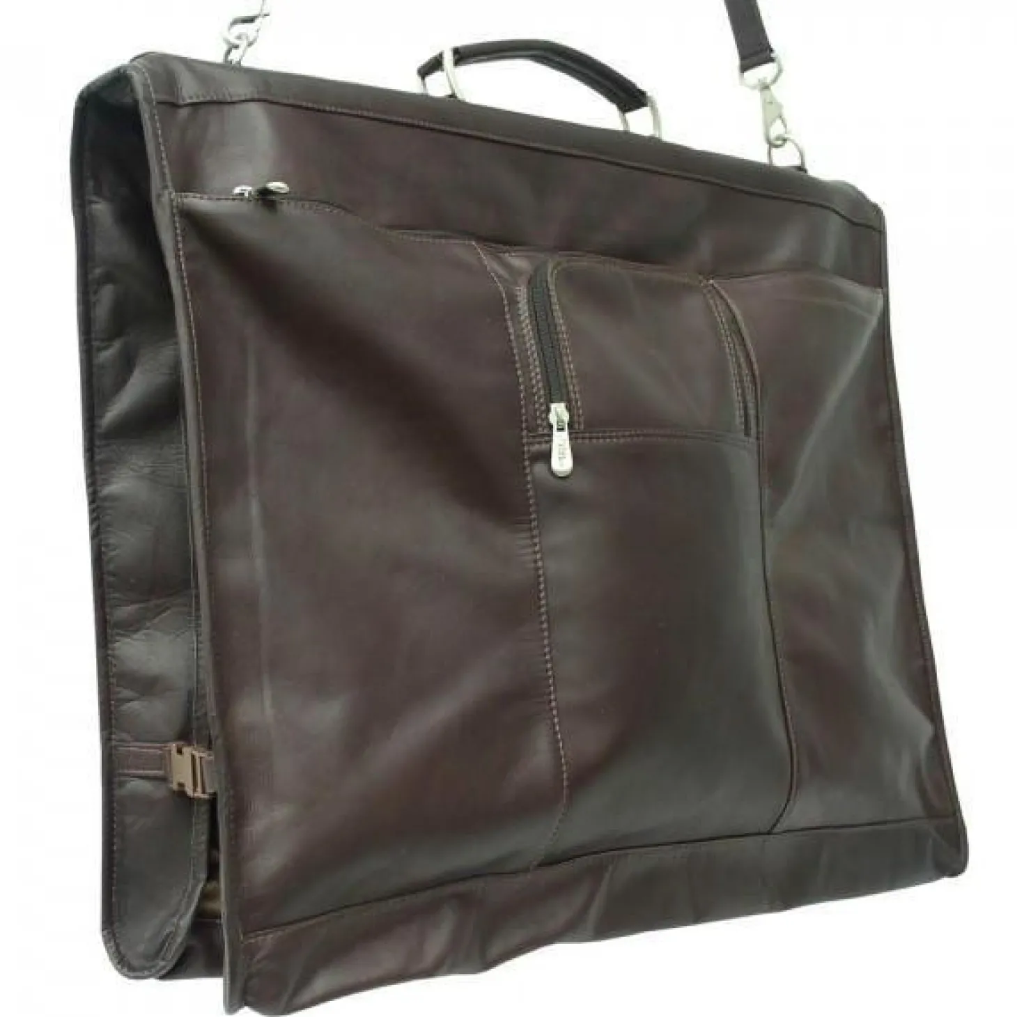 Piel Leather Elite Garment Bag