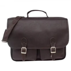 Piel Leather Executive Two Pocket Portfolio