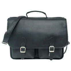 Piel Leather Executive Two Pocket Portfolio
