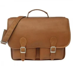 Piel Leather Executive Two Pocket Portfolio