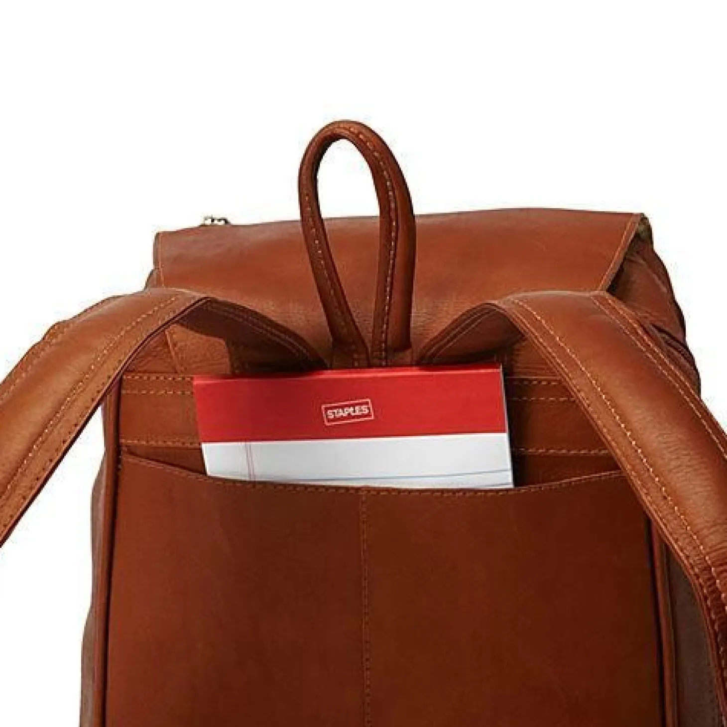 Piel Leather Flap-Over Tablet Backpack