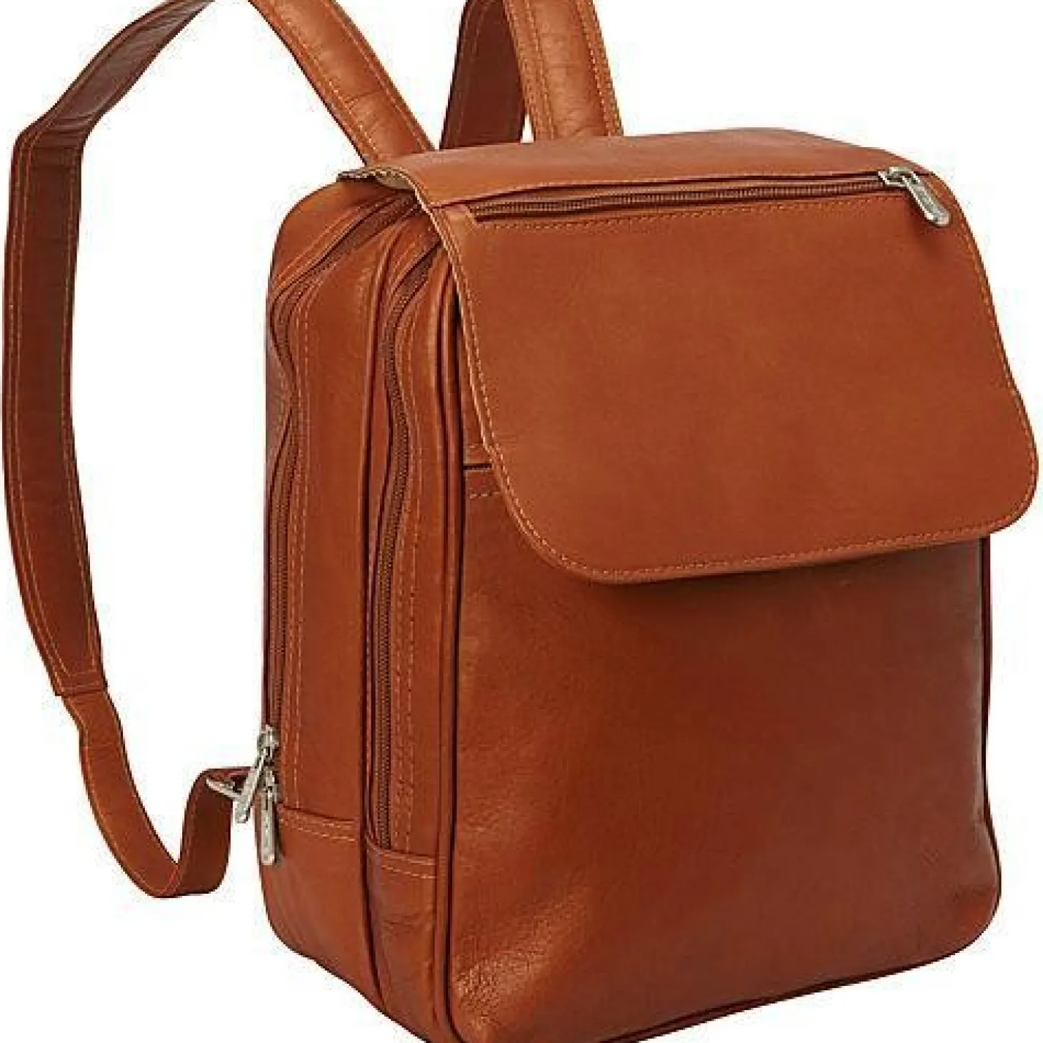 Piel Leather Flap-Over Tablet Backpack