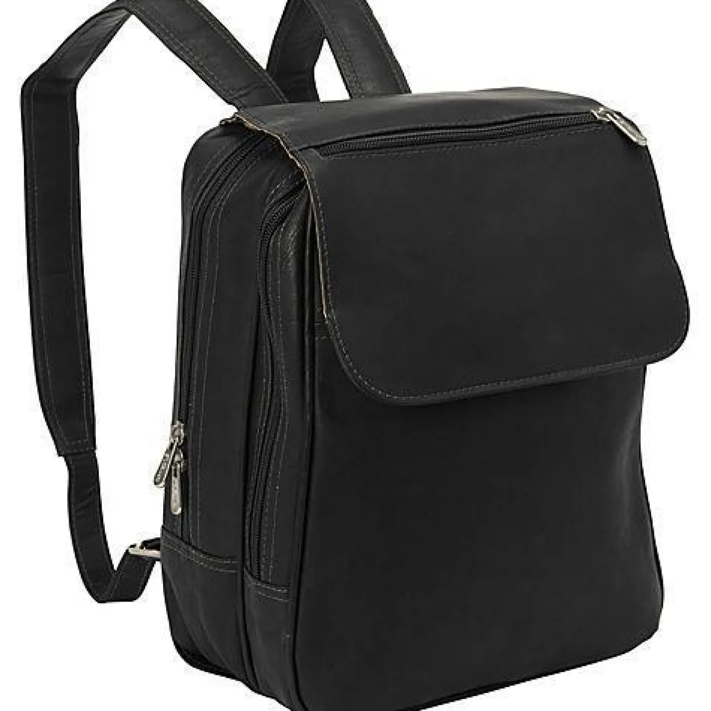 Piel Leather Flap-Over Tablet Backpack