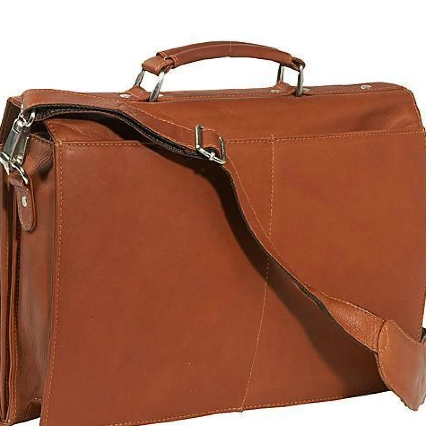 Piel Leather Four Step-Down Portfolio