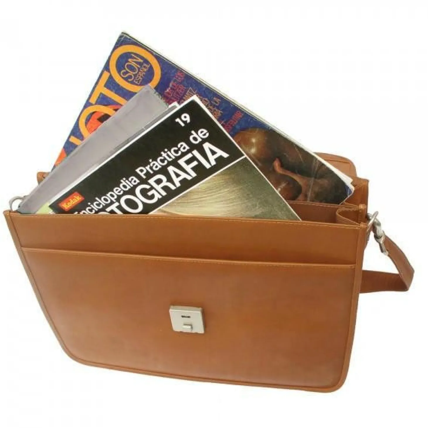 Piel Leather Four Step-Down Portfolio