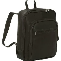 Piel Leather Front Pocket Computer Backpack