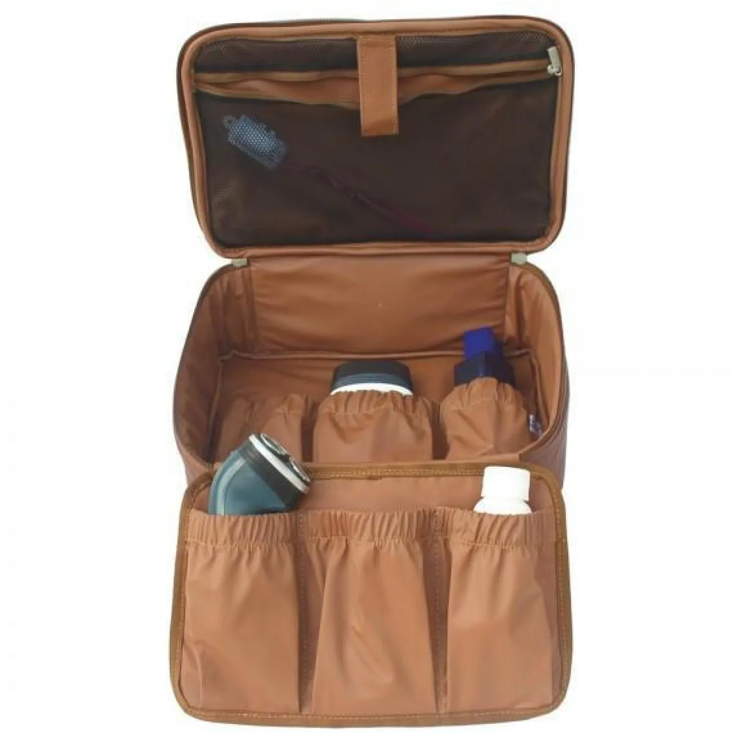 Piel Leather Hanging Cosmetic Utility Kit