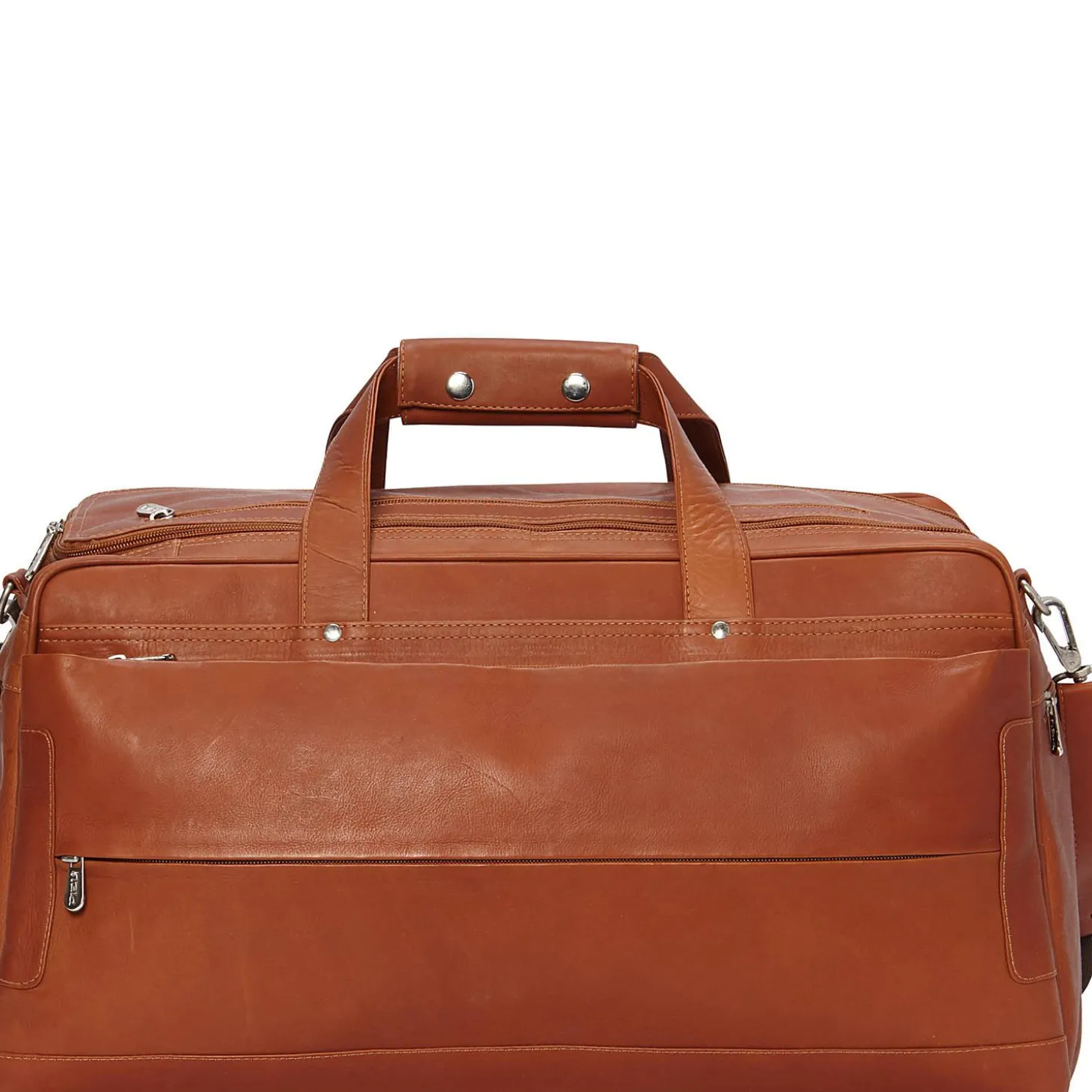 Piel Leather Hidden Pocket Duffel