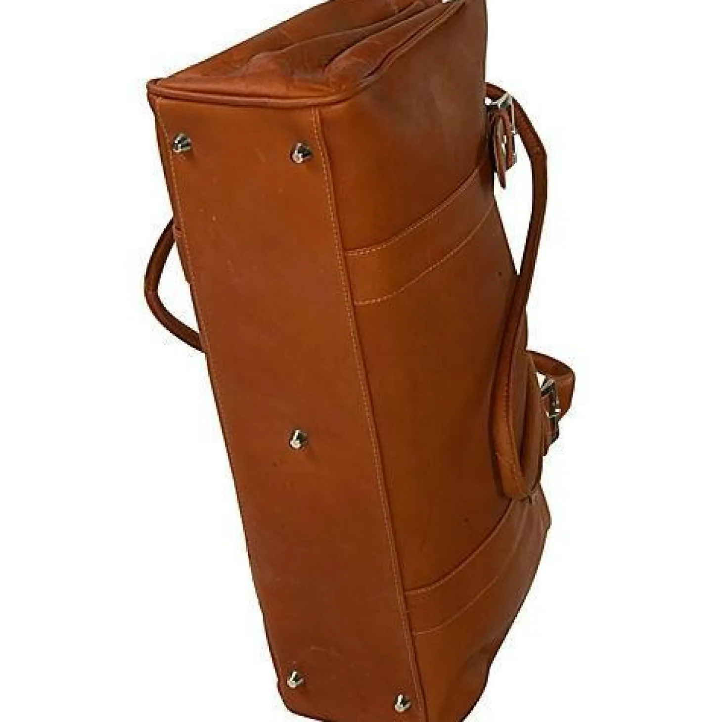Piel Leather Ladies Buckle Business Tote