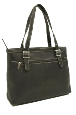 Piel Leather Ladies Laptop Tote