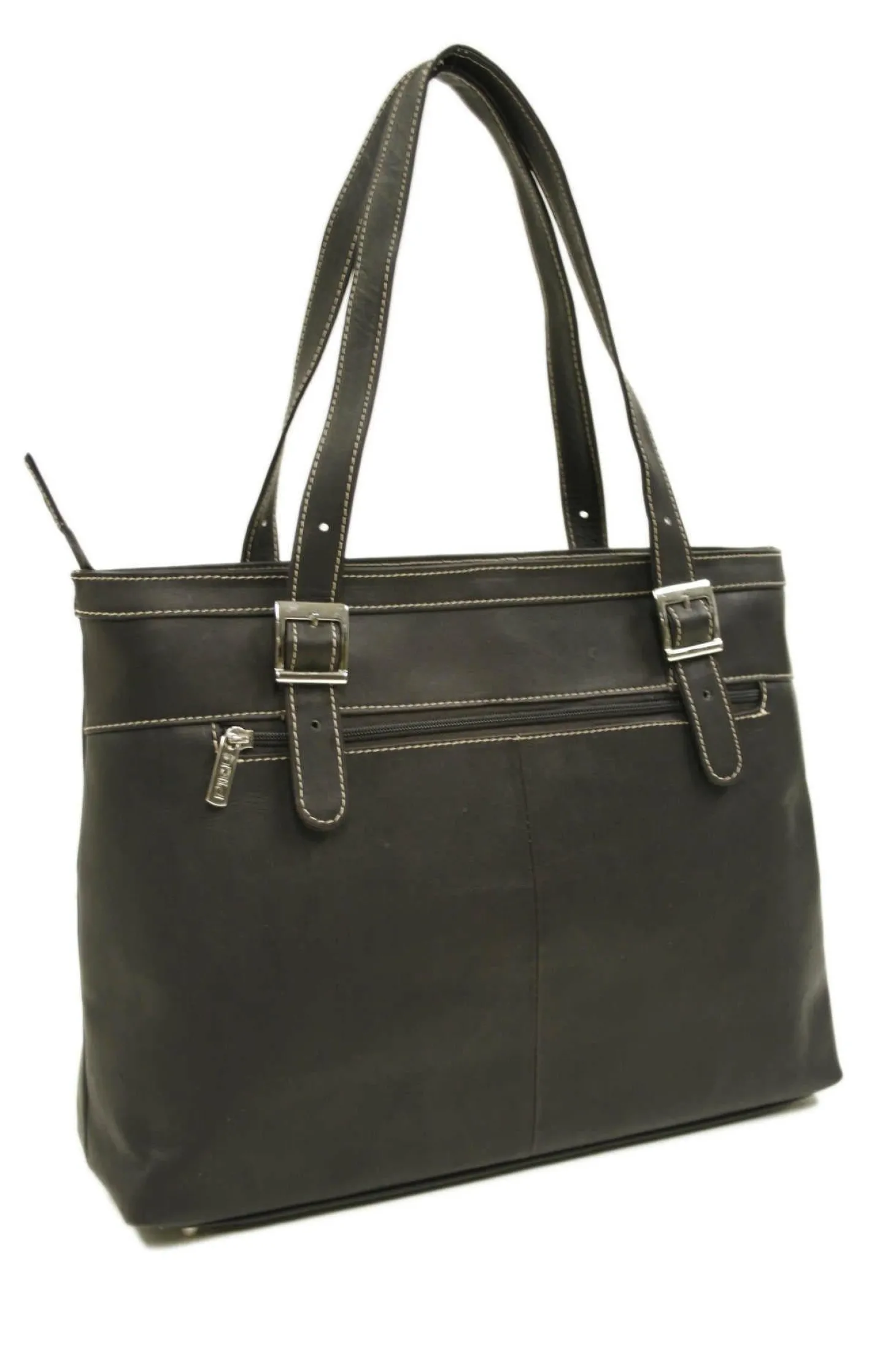 Piel Leather Ladies Laptop Tote