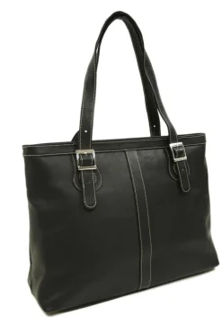 Piel Leather Ladies Laptop Tote