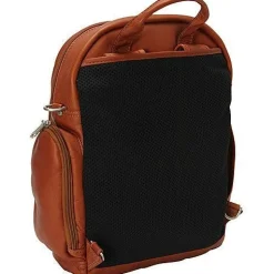 Piel Leather Laptop Backpack/Shoulder Bag