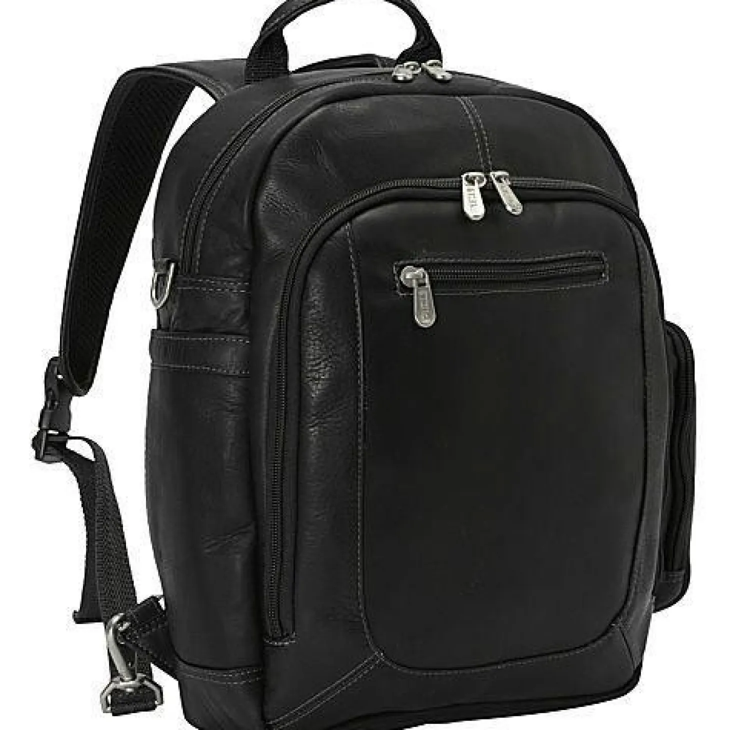 Piel Leather Laptop Backpack/Shoulder Bag