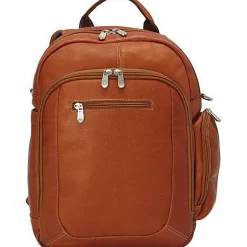 Piel Leather Laptop Backpack/Shoulder Bag
