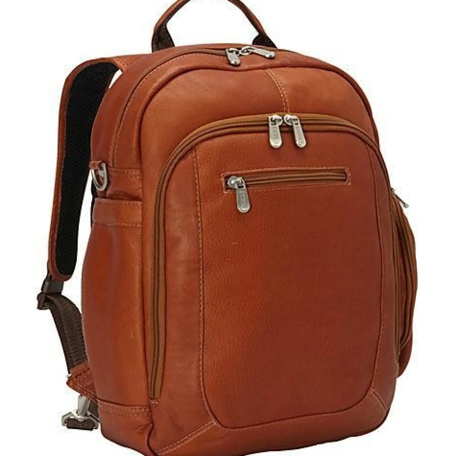 Piel Leather Laptop Backpack/Shoulder Bag