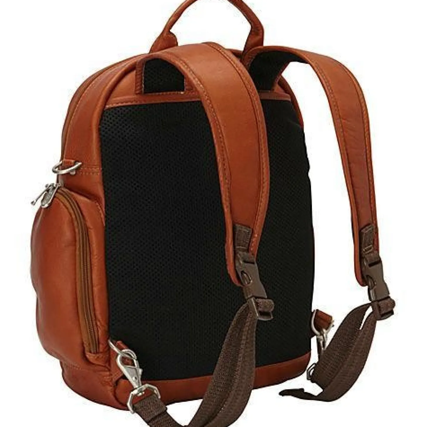 Piel Leather Laptop Backpack/Shoulder Bag