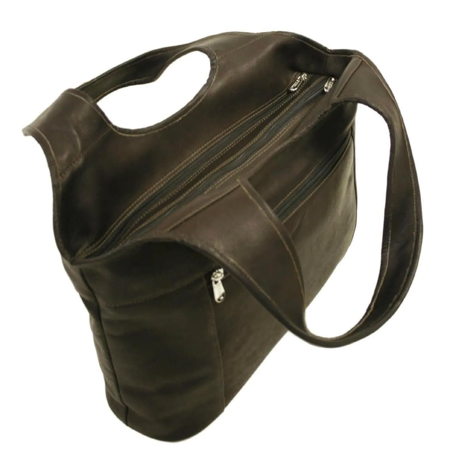 Piel Leather Laptop Hobo