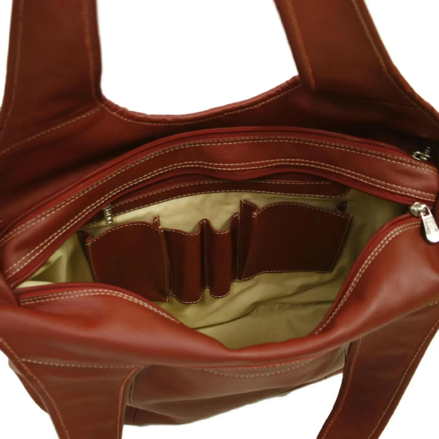 Piel Leather Laptop Hobo