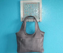 Piel Leather Laptop Hobo