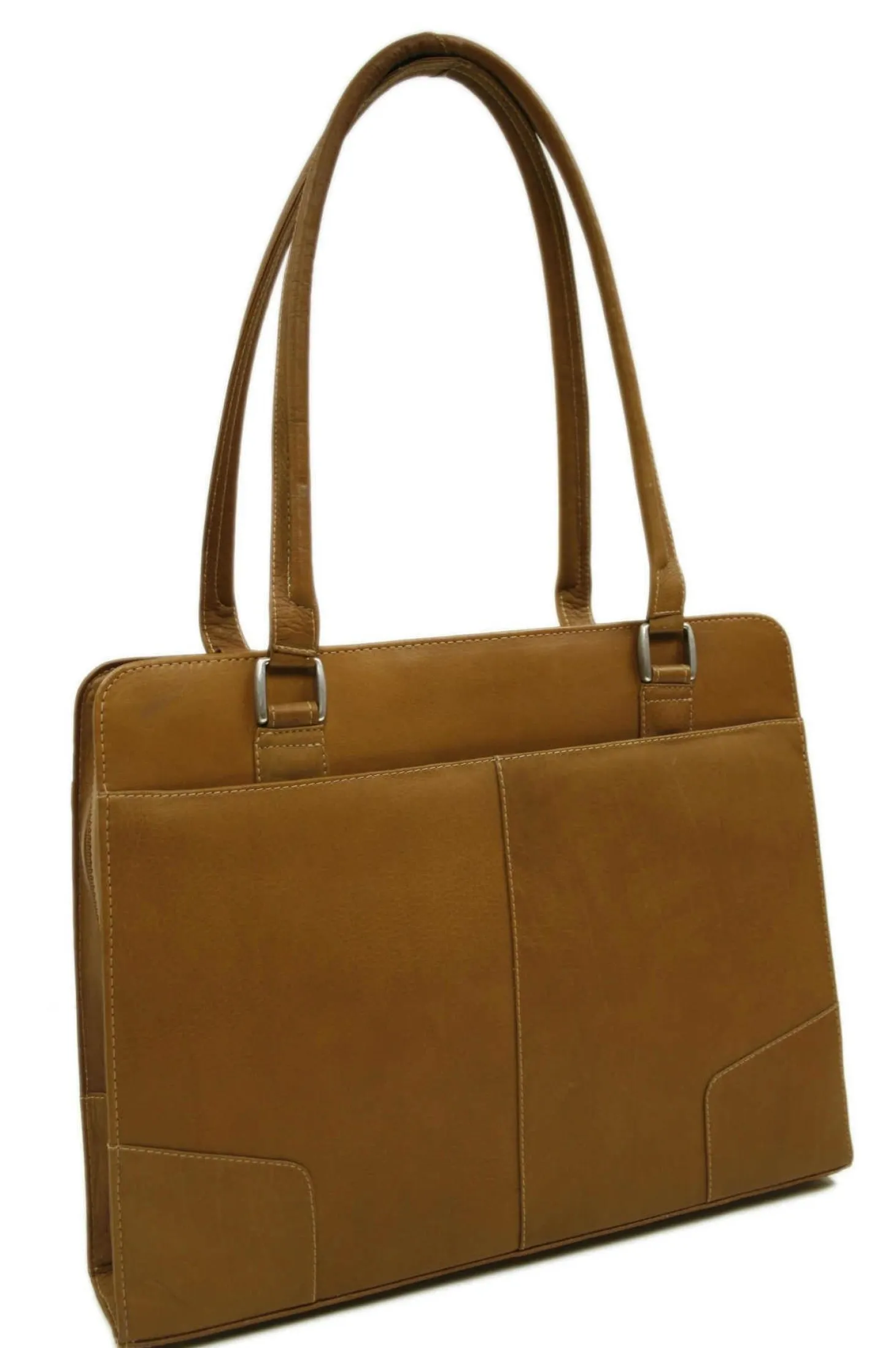 Piel Leather Laptop Shoulder Tote