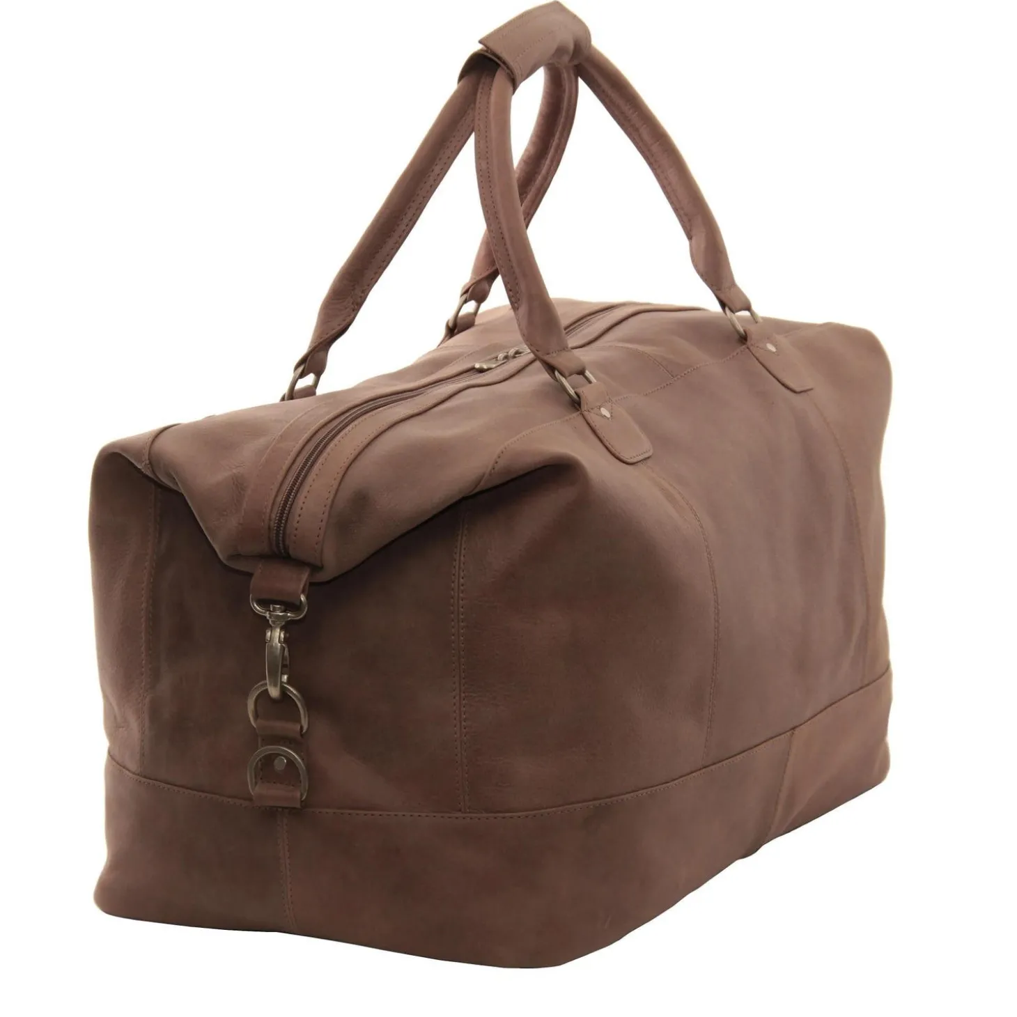Piel Leather Large Classic Satchel Carry-On