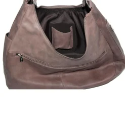 Piel Leather Large Crossbody/Hobo Shoulder Bag