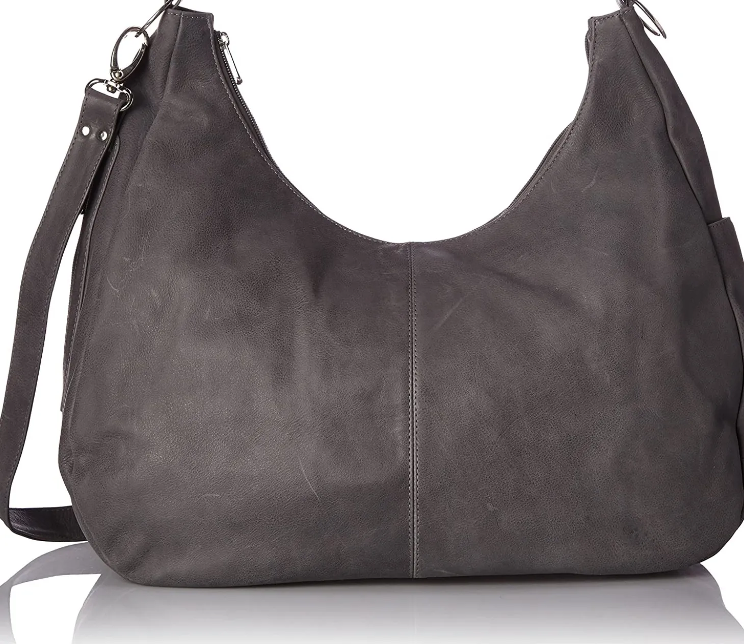 Piel Leather Large Crossbody/Hobo Shoulder Bag