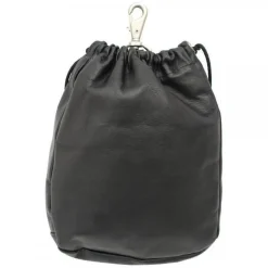 Piel Leather Large Drawstring Pouch