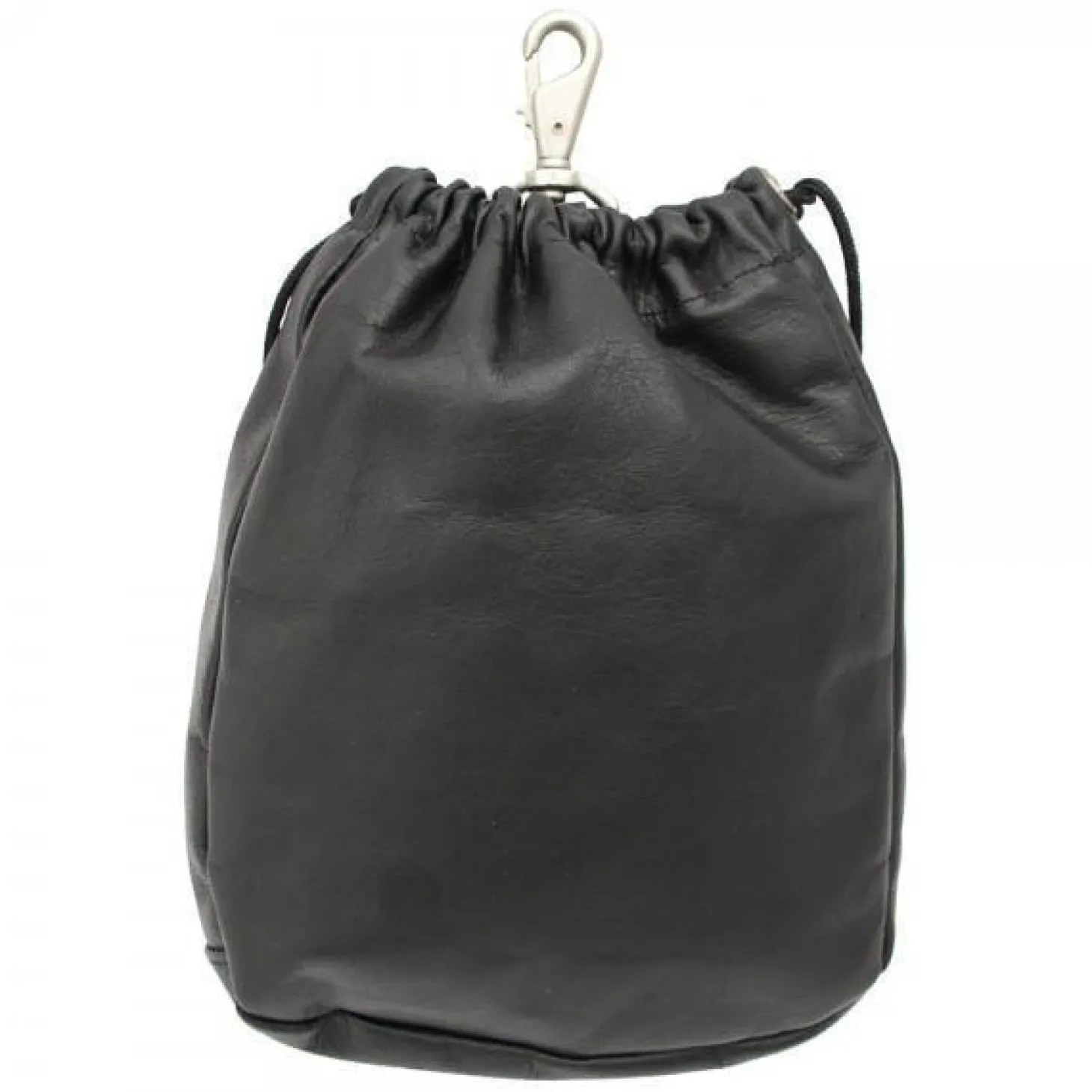 Piel Leather Large Drawstring Pouch
