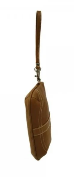 Piel Leather Large Ladies Wristlet