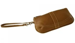 Piel Leather Large Ladies Wristlet