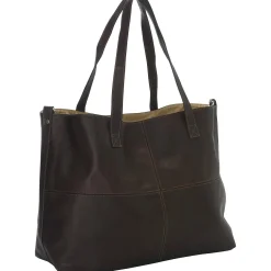 Piel Leather Large Open Multi-Purpose Tote