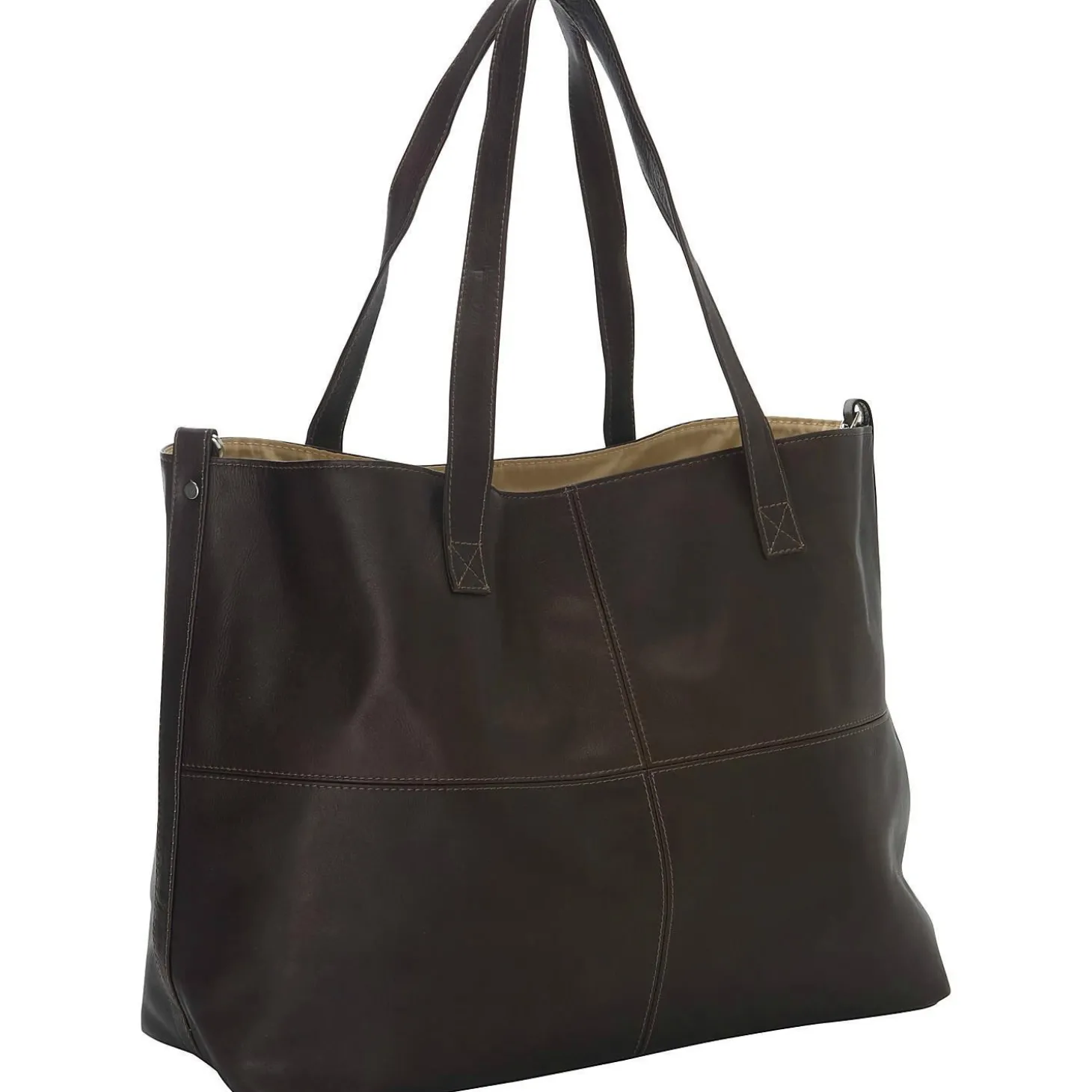 Piel Leather Large Open Multi-Purpose Tote
