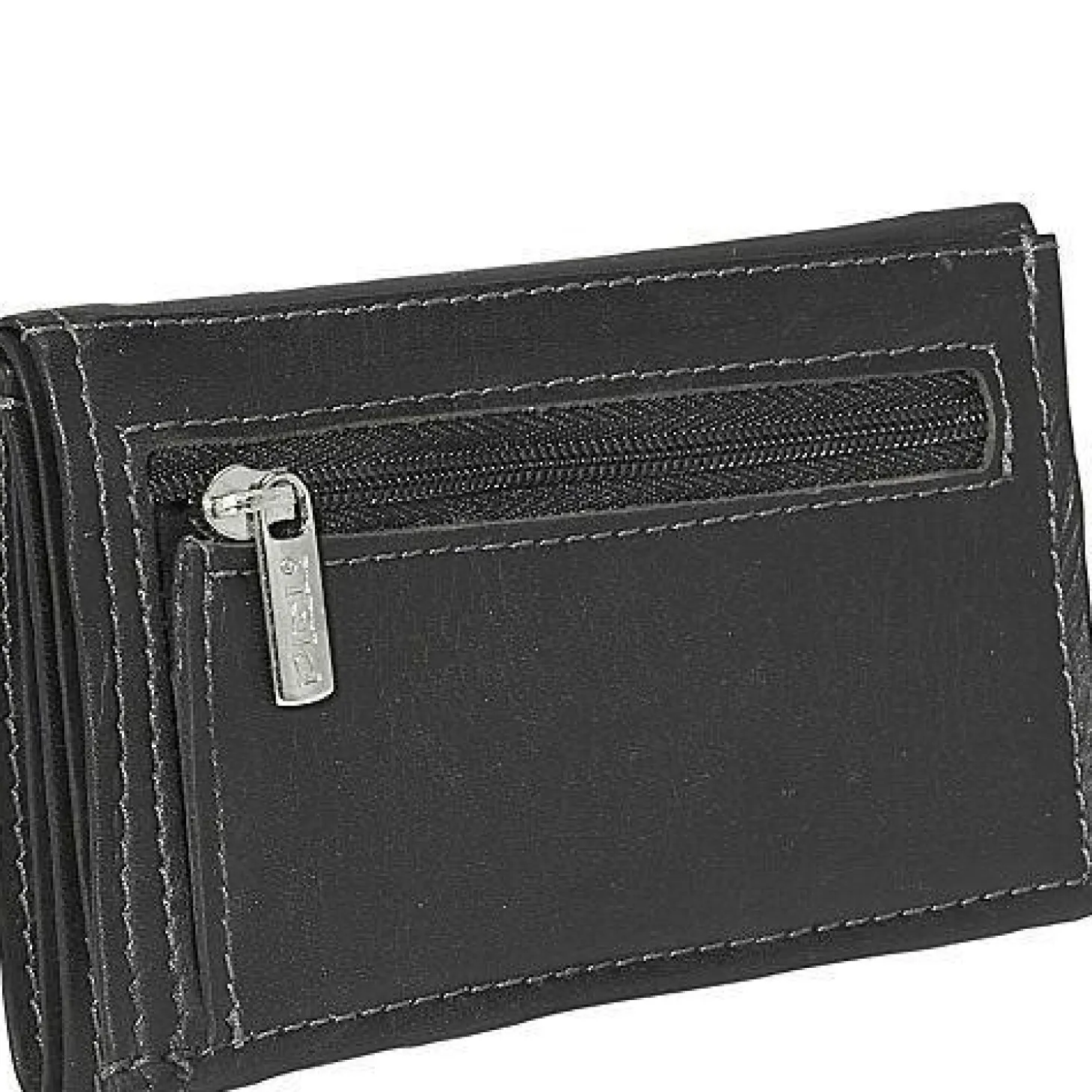 Piel Leather Large Tri-Fold Wallet