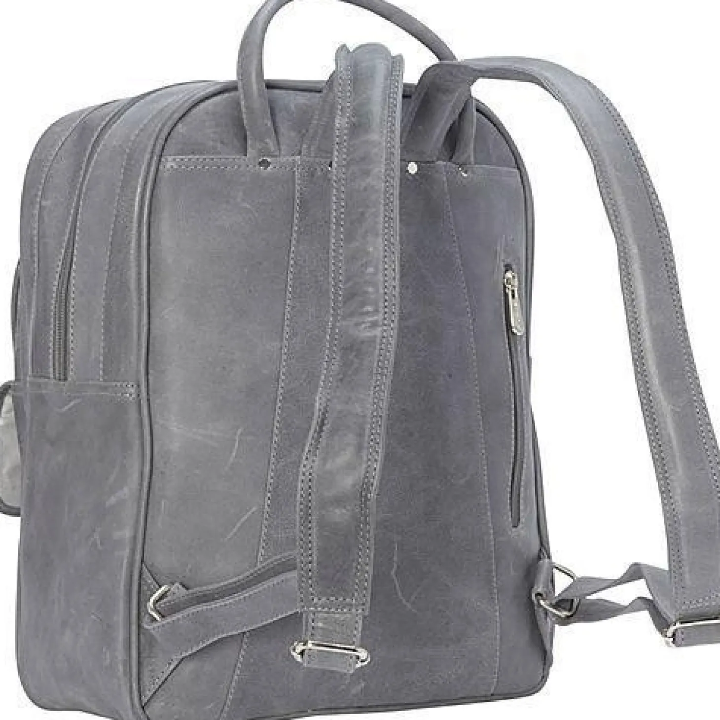 Piel Leather Medium Buckle Flap Backpack