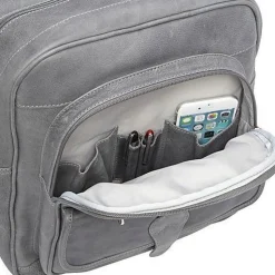 Piel Leather Medium Buckle Flap Backpack