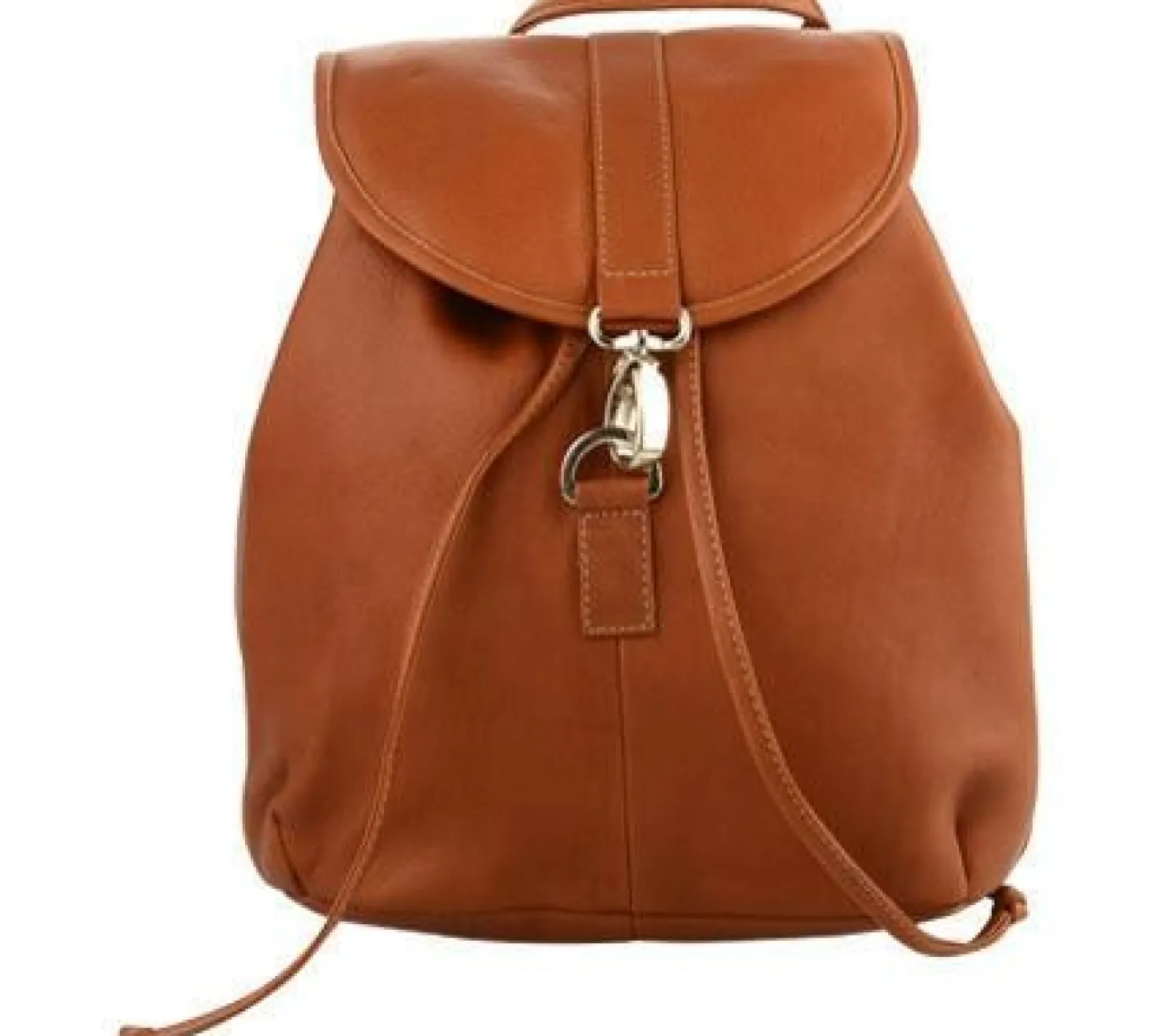 Piel Leather Medium Drawstring Backpack
