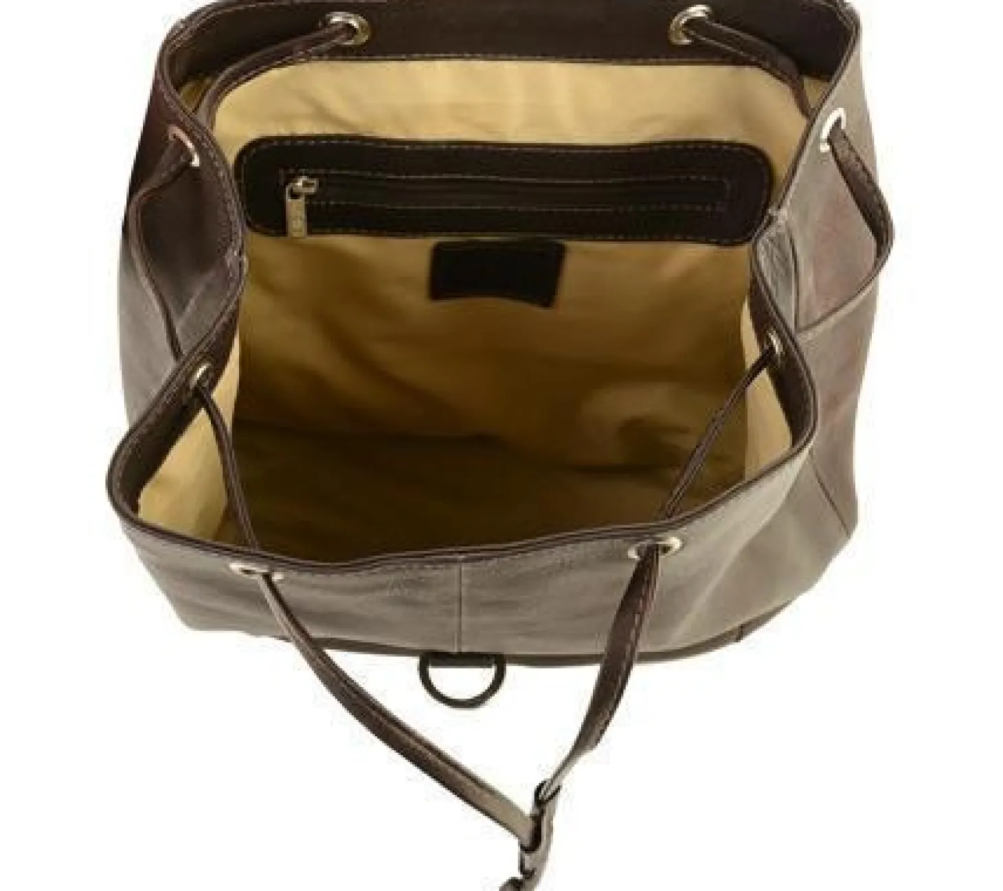 Piel Leather Medium Drawstring Backpack
