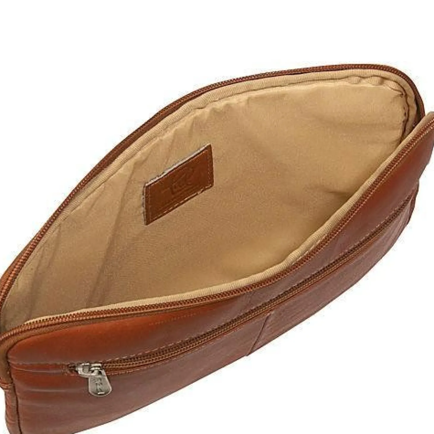 Piel Leather Mini Zip Laptop Sleeve