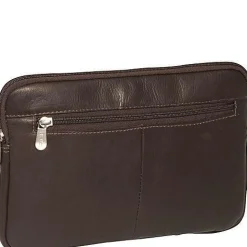 Piel Leather Mini Zip Laptop Sleeve