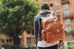 Piel Leather Positano Laptop Backpack