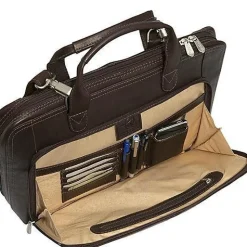 Piel Leather Slim Modern Portfolio