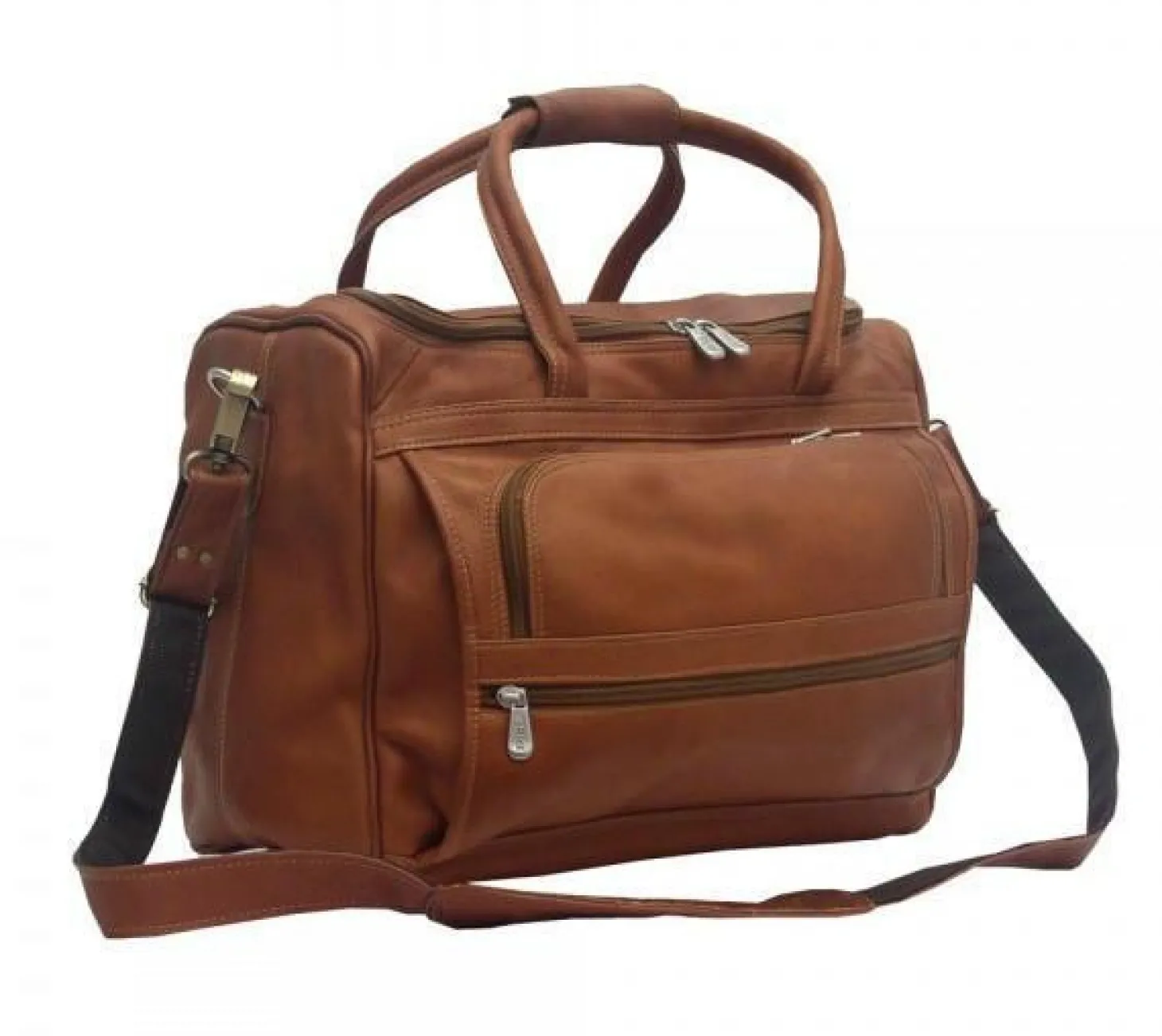 Piel Leather Small Computer Carry-All Bag