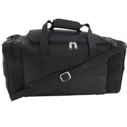 Piel Leather Small Duffel Bag