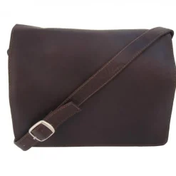 Piel Leather Small Handbag With Organizer