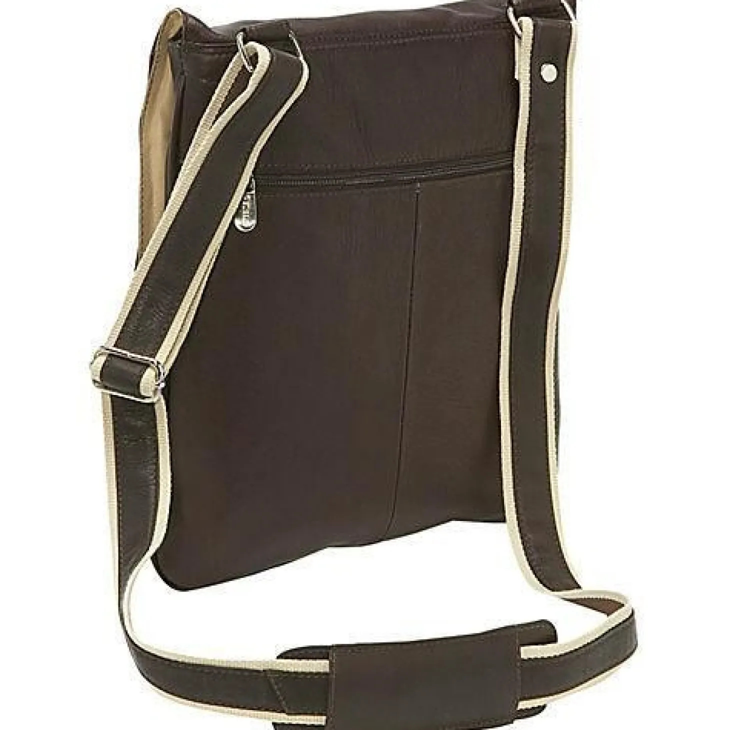 Piel Leather Small Vertical Messenger